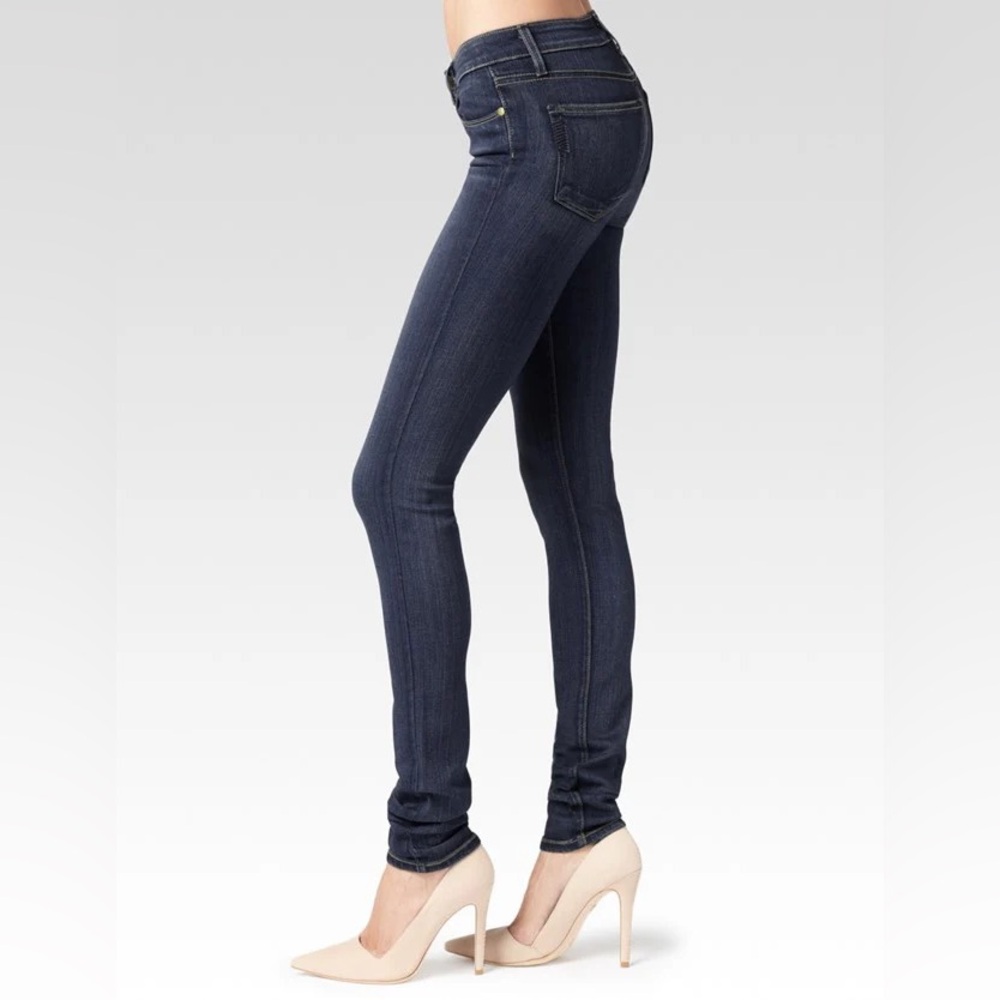 PAIGE Midnight Blue Skinny Jeans